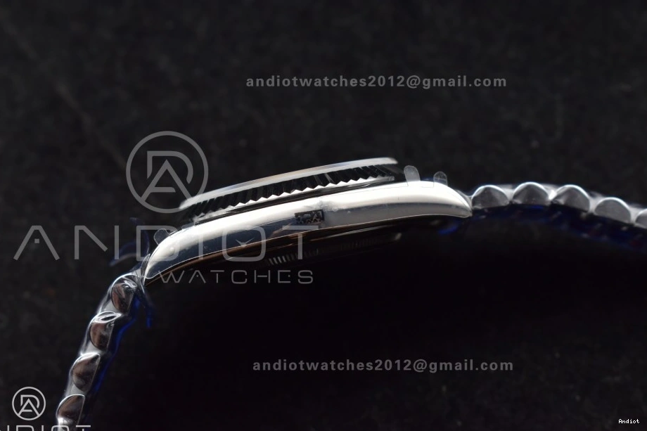 A2836 40 Weight) GMF Steel (Gain on Crystal President V3 Black Dial 904L Bracelet SS DayDate 0220